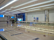 In Dubai Airport (dubai new terminal)