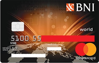 Kartu Kredit BNI MasterCard Worl