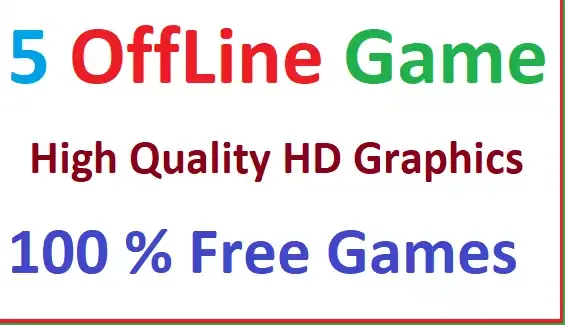 5 bina net wala game download kare aur khele