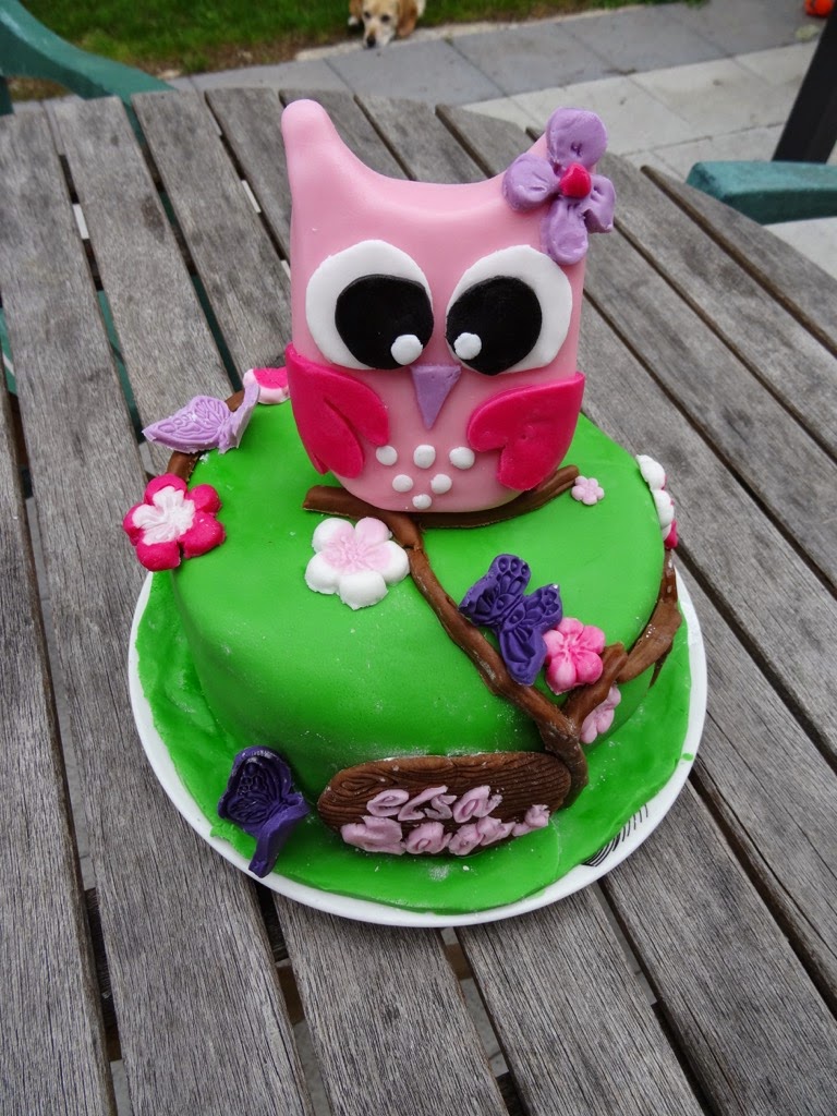 Gourm Art Gateau Chouette Owl Cake