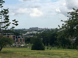 View of Edinburgh Castle from Craiglockhart Hill.