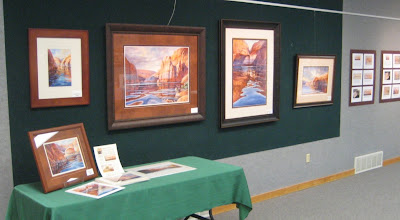 Roland Lee benefit art show at Olympus High School Art Space Gallery