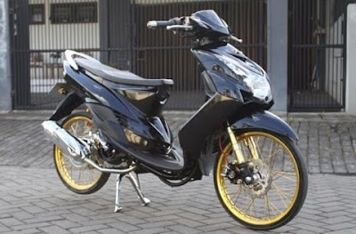 Modifikasi Motor Mio Soul lulus banyak sederhana