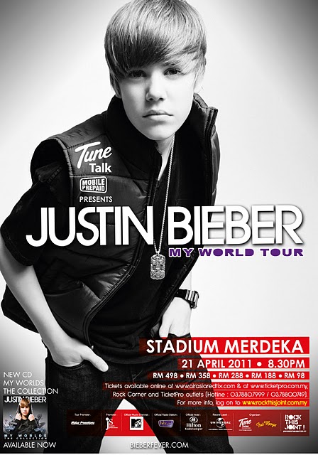 justin bieber live in kuala lumpur. Hi peminat Justin Bieber.