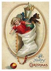 VintageChristmasStocking