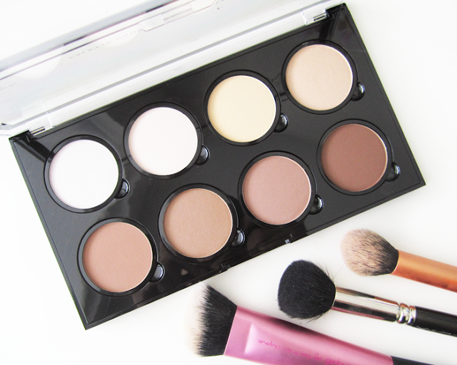 NYX Highlight and contour pro palette review and swatch