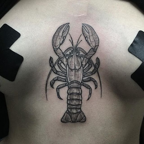 Lovely Lobster Tattoos