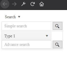 Kendo Menu with DropDownList