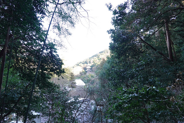 島根県安来市清水町 安来清水寺 朝の風景 安来清水寺三重塔