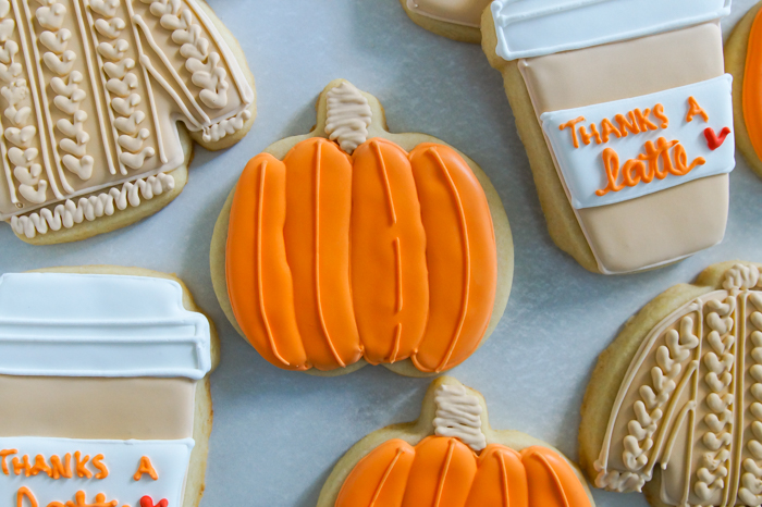 Cozy Fall Sweaters and Lattes Cookie Set