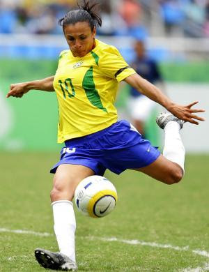 Marta, a melhor jogadora de futebol do mundo