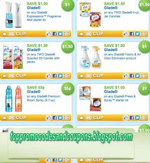 Free Printable Glade Coupons