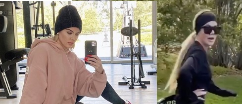 True Thompson helping Khloe Kardashian shedding Quarantine weight in a unique technique