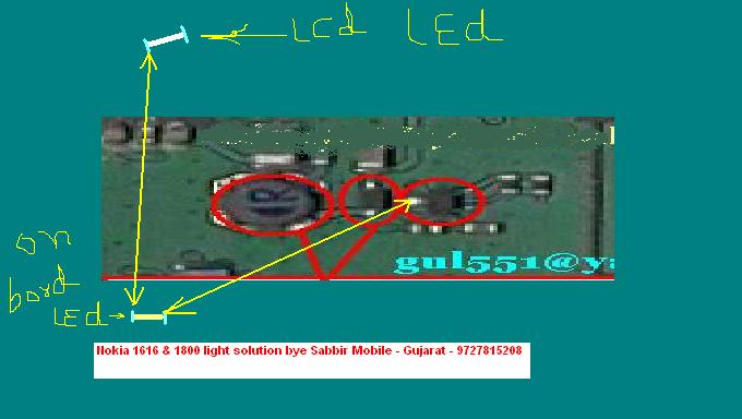 1616 light problem. Nokia 1616 amp; 1800 new light