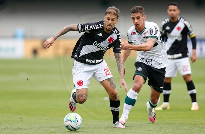 Vasco sofre gol no fim e deixa escapar o empate