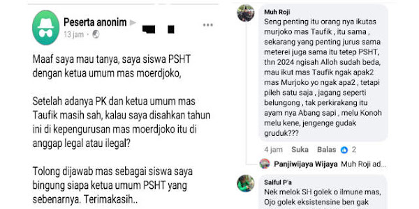 Ikut PSHT Mas Murjoko itu Legal atau Ilegal?