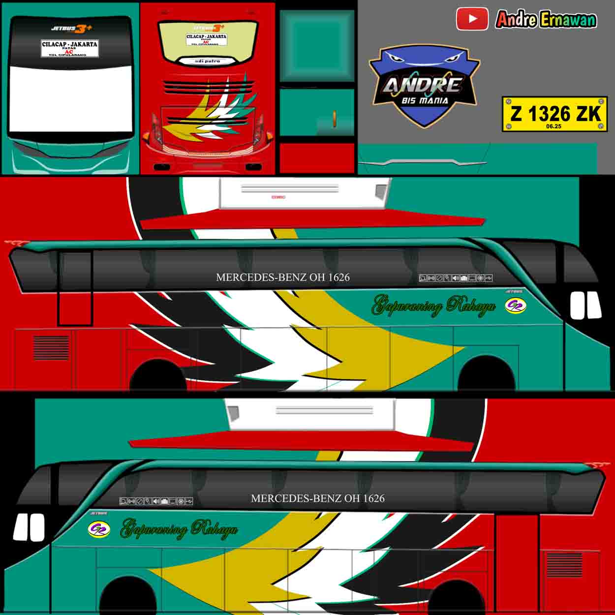 download livery bussid gapuraning rahayu