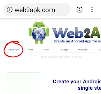 Android Apps make এবার নিজেই তৈরি করুন কোনো প্রকার দক্ষতা এবং কোডিং ছাড়াই! kausar360pro