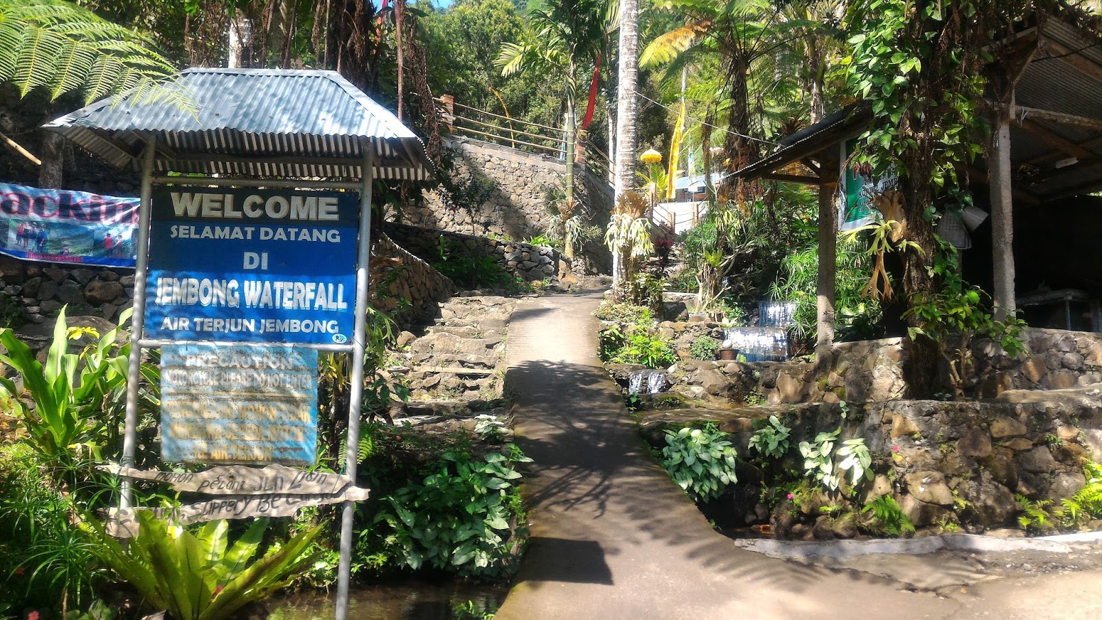 Jembong Waterfall Objek Wisata  Baru di Bali  Utara  