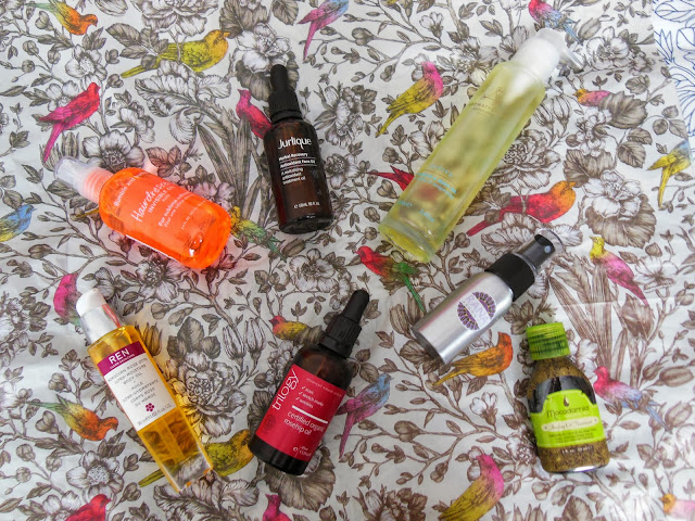 Hair, body and face oils