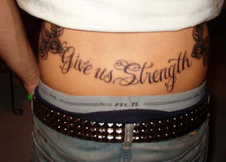 strength tattoos, tattooing