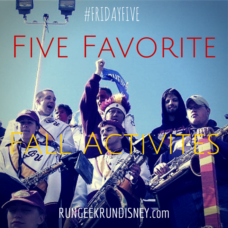 Five Fav Fall Activities