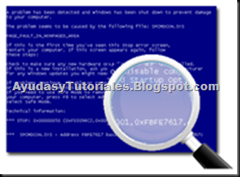 Pantallazo Azul - AyudasyTutoriales