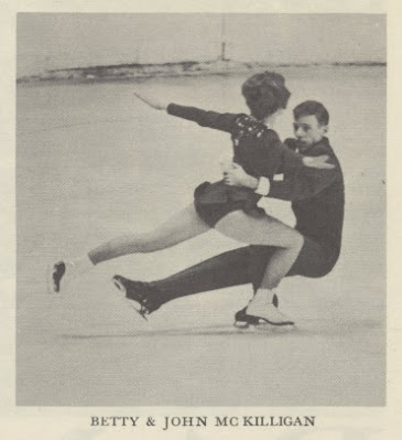 Canadian Pairs Figure Skating Champions Betty and John McKilligan