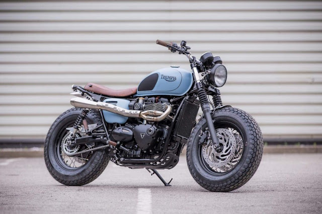Triumph Bonneville T120 By Down & Out Cafe Racers Hell Kustom