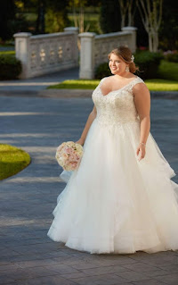 Vestidos de novia para gorditas. Elegancia y romance