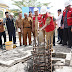 Bupati bersama Forkopimda Asahan Meletakkan Batu Pertama Pembangunan Menara Masjid Agung H. Achmad Bakrie Kisaran