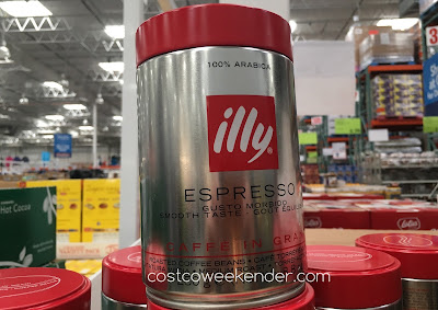 Make yourself a cup of coffee with Illy Coffee