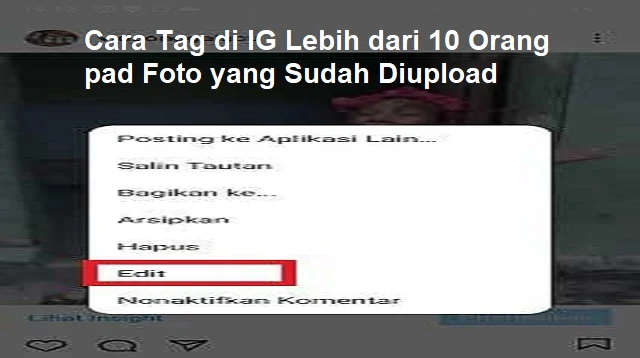 Cara Tag di IG Lebih dari 10 Orang