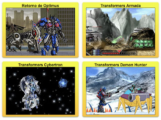 Minijuegos gratis de Transformers en español