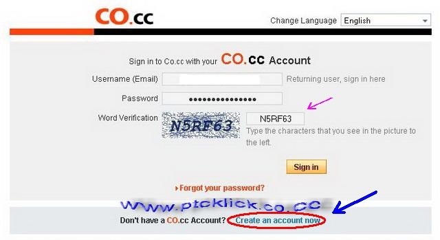 domain gratis co.cc 5 Setting Domain gratis (co.cc) dan dapat Dollar Gratis