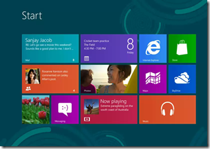 Tampilan Windows 8