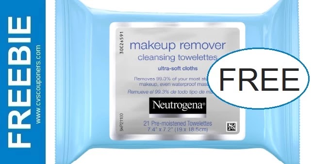 FREE Neutrogena Makeup Remover Wipes