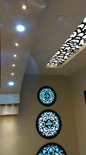 الاسقف الفرنسية في الاردن , الجبسمبورد في الاردن , ديكورات منازل في الاردن, تجديد المنزل في الاردن Stretch ceiling in Jordan 