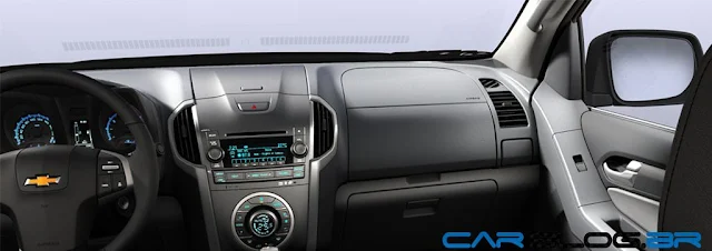 Chevrolet S-10 2013 LT Cabine Dupla - painel