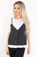 Tricou Dama Zara Black And White Tyna