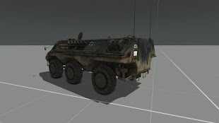 開発中のArma3用TPz Fuchs 1A6 アドオン