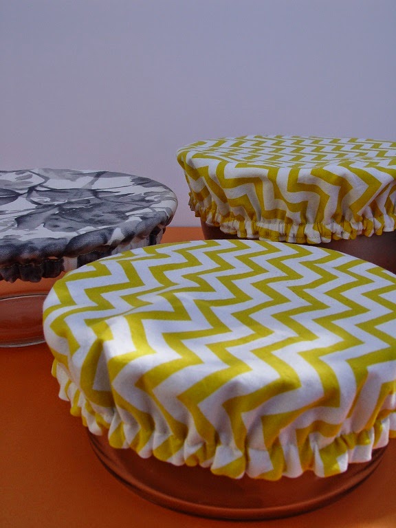 Fabric bowl covers
