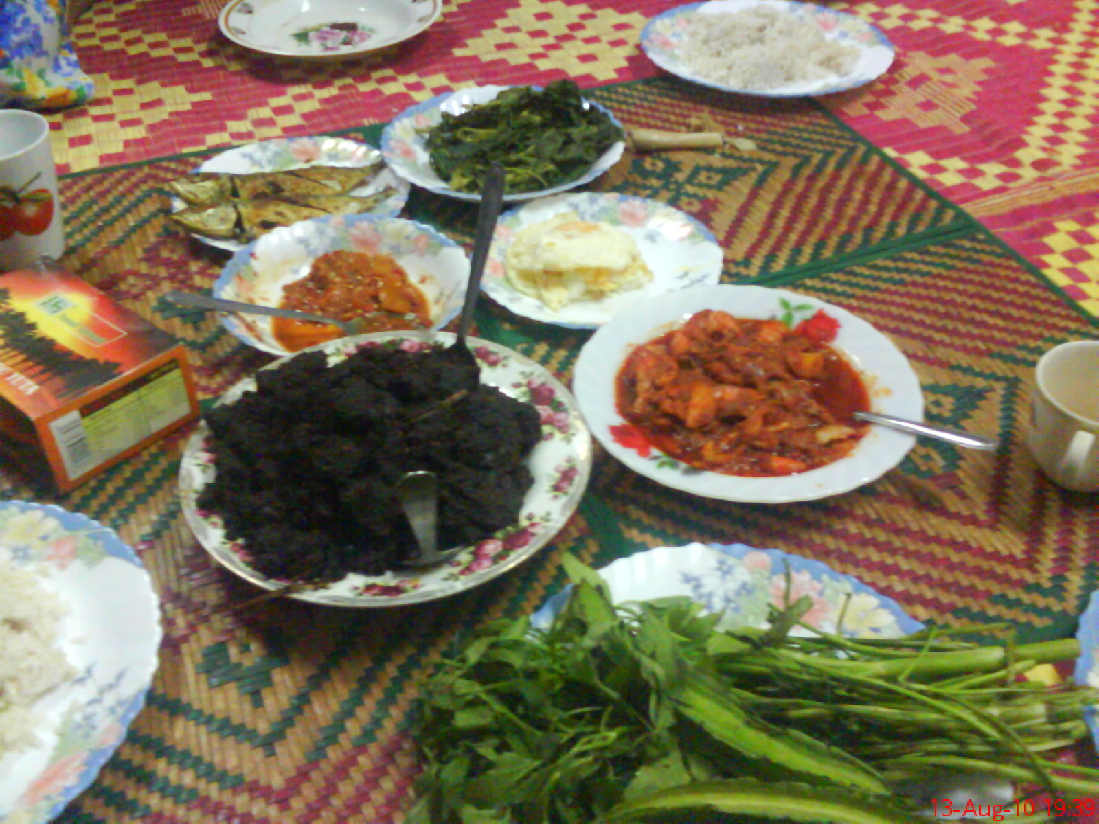 My Family & My Life: Bersawang, Juadah Berbuka