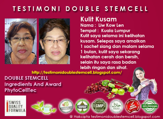 Testimoni Double Stemcell Untuk Kulit Wajah