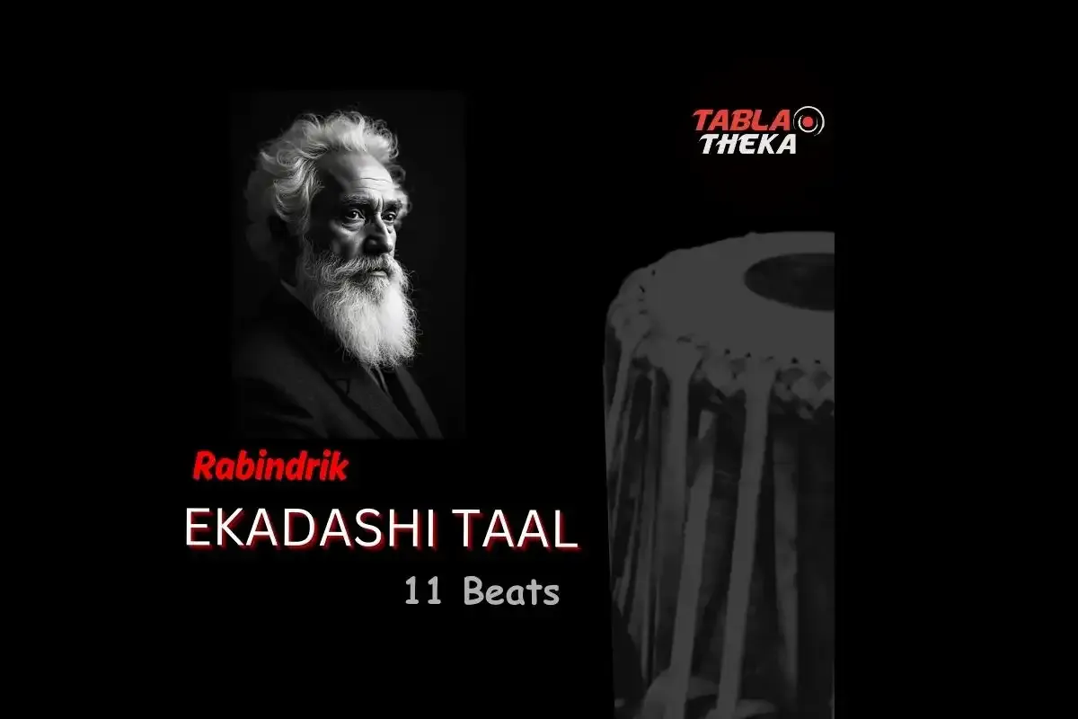An illustration of Rabindrik_Ekadashi_Taal