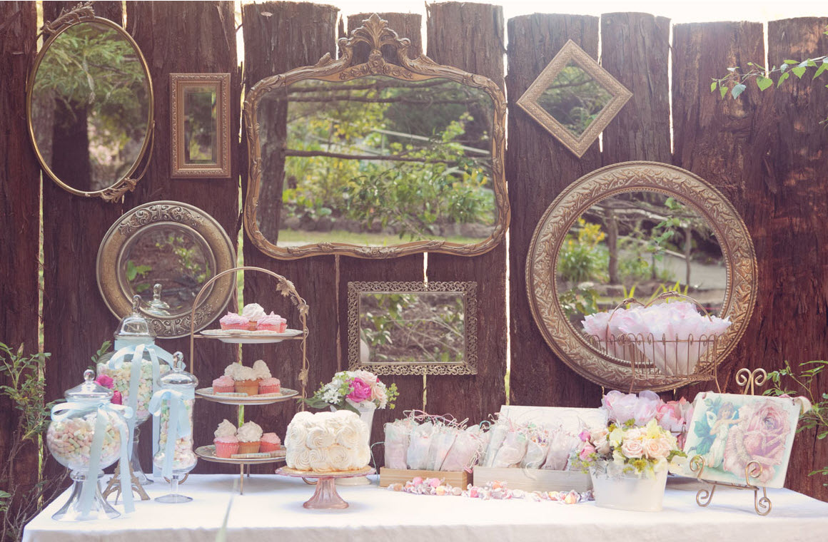  Vintage  Inspired  Tea Party  Sweets Table guest feature 