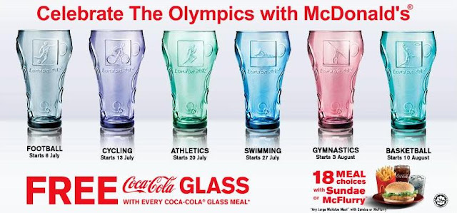 AidahJamiran's blog: Mcd - Olympic Glass