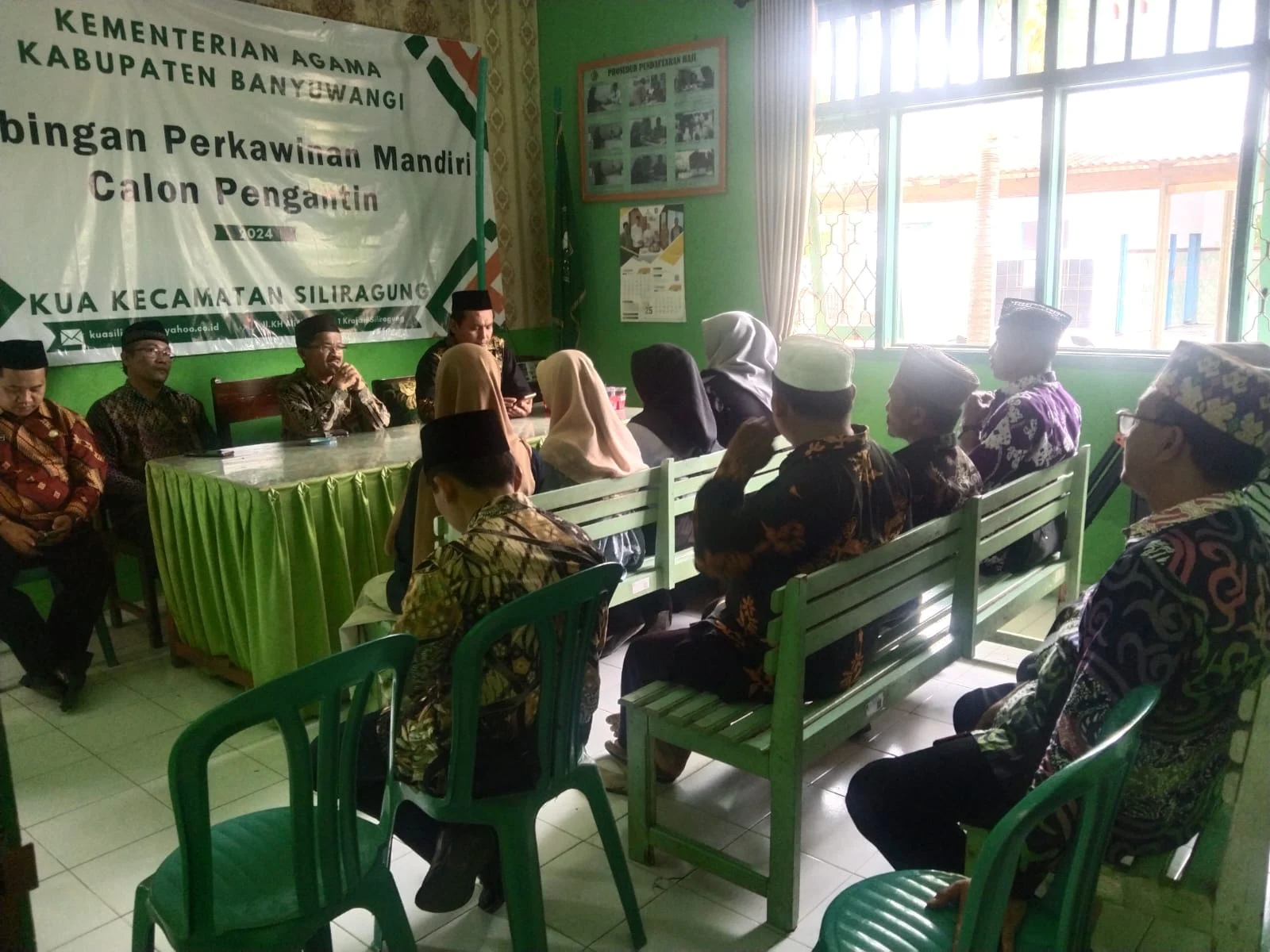 Foto Kunjungan Bimas Islam Banyuwangi ke KUA Siliragung