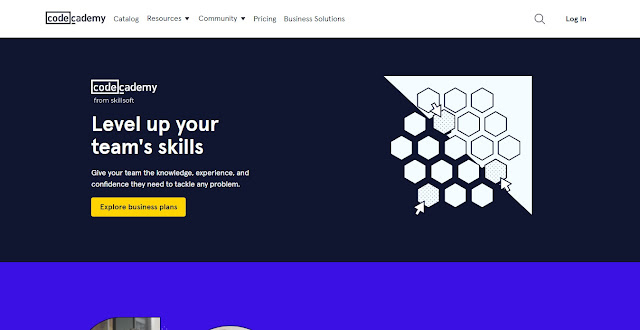 Codecademy official website screenshot