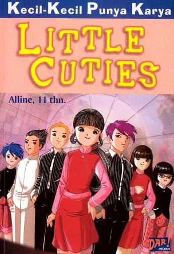 cover novel LITTLE CUTIES ALLEYA HANIFA